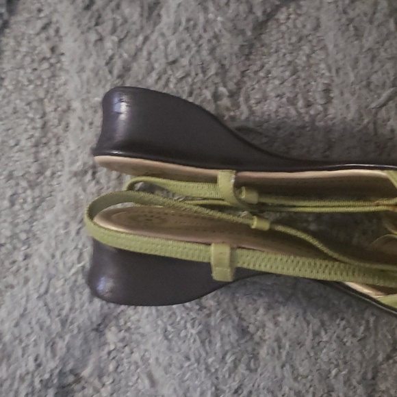 Lime Green Sandals by Montego Bay - Picture 5 of 5